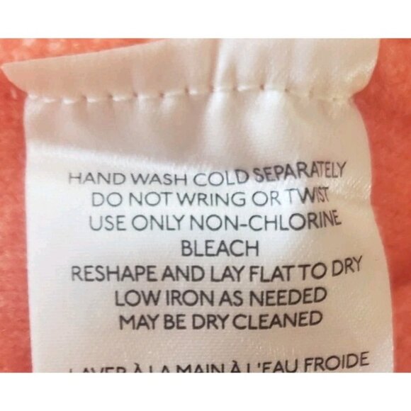 NEW FREE PEOPLE PEACHES CREWNECK TUNIC ORANGE XSMALL - Picture 12 of 12